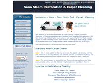 Tablet Screenshot of carpetcleaning.sanosteam.com